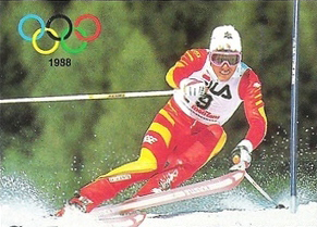 Pirmin Zurbriggen (1963), alpine skier from Switzerland